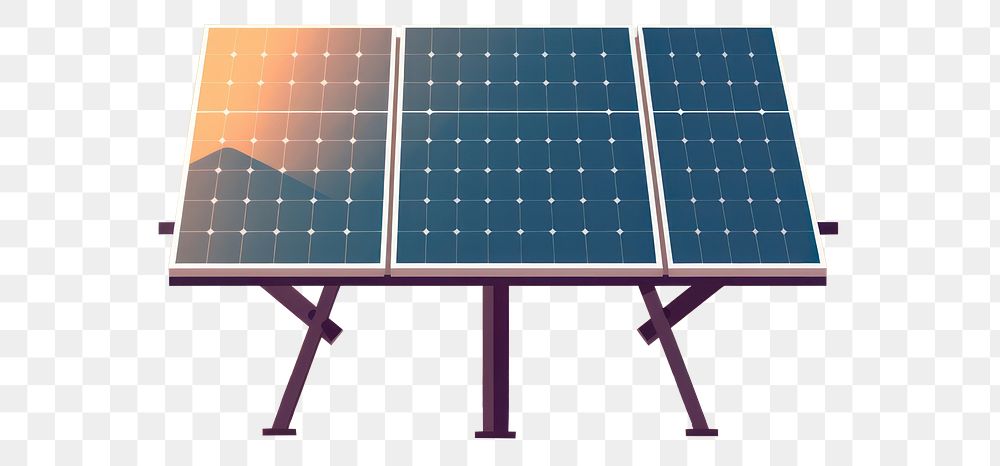 PNG City solar panels electricity technology. AI generated Image by rawpixel.