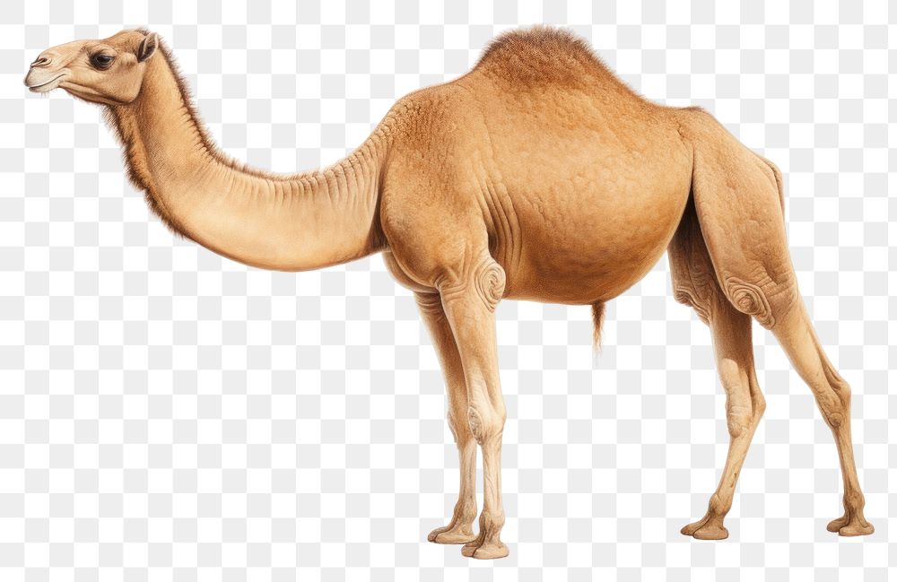 PNG Wildlife animal mammal camel. AI generated Image by rawpixel.