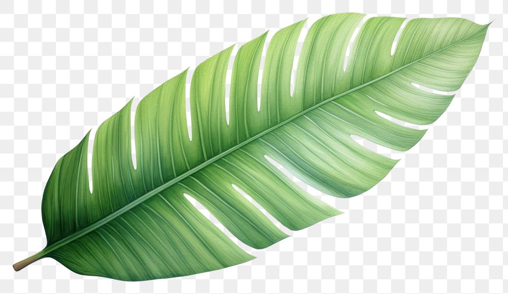 PNG Palm leave plant leaf white background. AI generated Image by rawpixel.