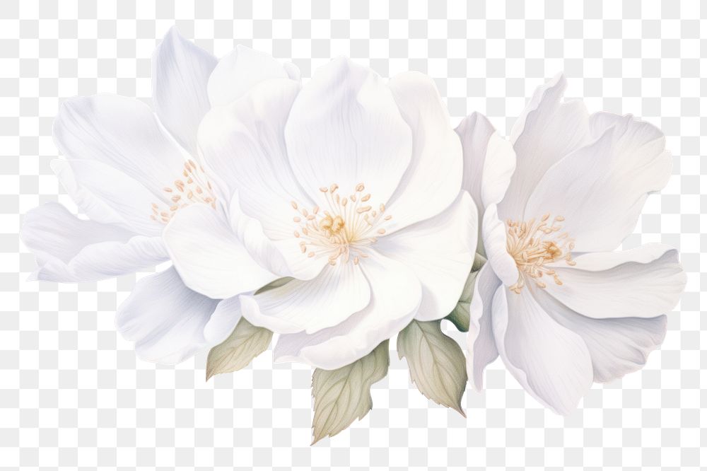 PNG White elegant flower wedding blossom petal plant. AI generated Image by rawpixel.