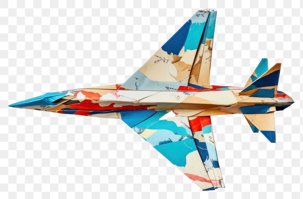 PNG Paper plane craft aircraft airplane origami. AI generated Image by rawpixel.