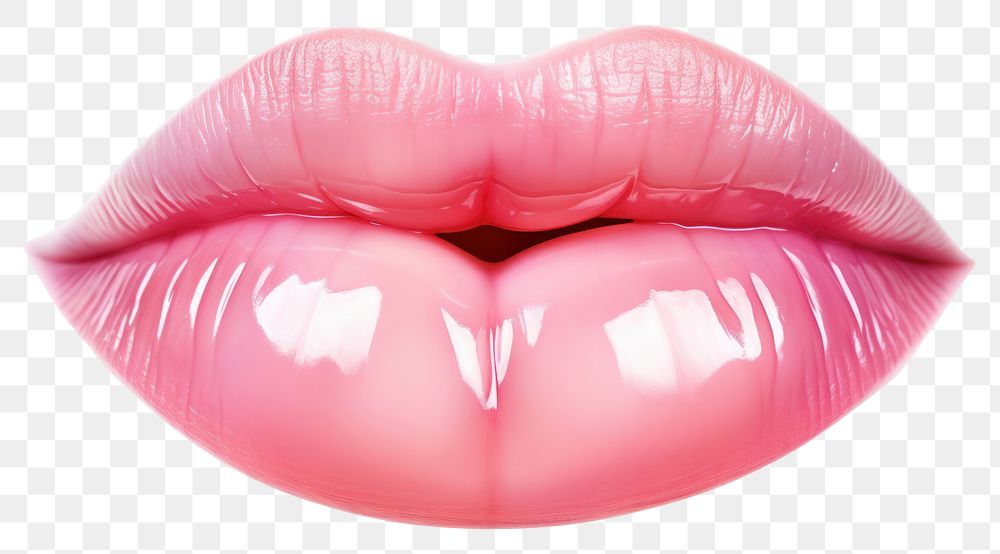 PNG Beautiful mouth lipstick cosmetics pink. AI generated Image by rawpixel.