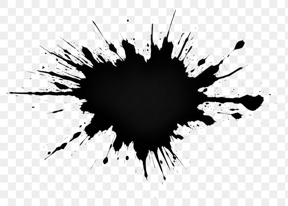 PNG Backgrounds black white paint. AI generated Image by rawpixel.
