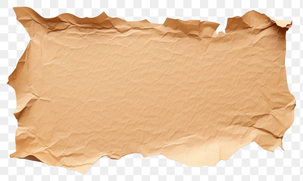 PNG Brown paper torn brown backgrounds cardboard. AI generated Image by rawpixel.