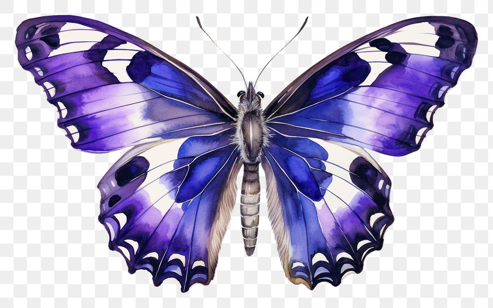PNG Purple Emperor Butterfly butterfly animal insect. AI generated Image by rawpixel.