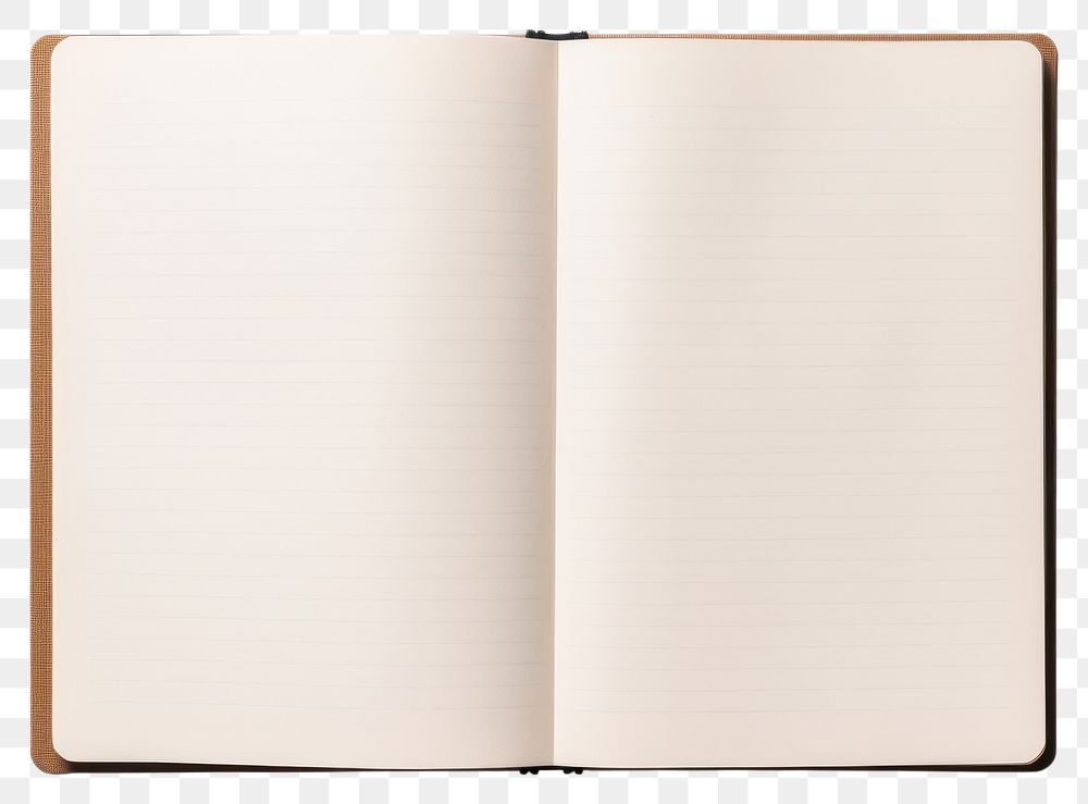 PNG Notebook publication diary open. AI generated Image by rawpixel.