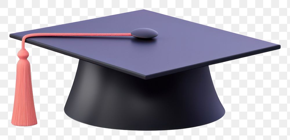 PNG Mortarboard graduation white background intelligence. AI generated Image by rawpixel.
