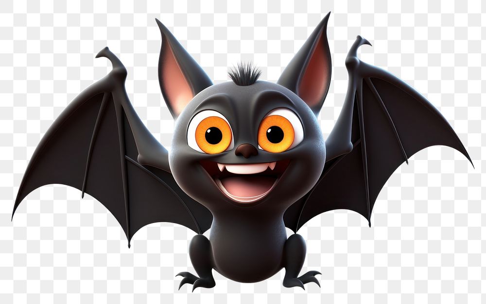 PNG Bat halloween cartoon animal. 