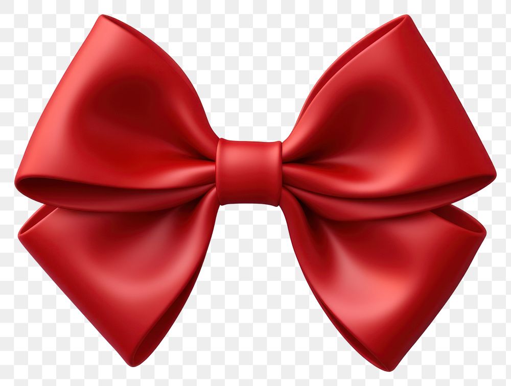 PNG Ribbon bow red white background. AI generated Image by rawpixel.