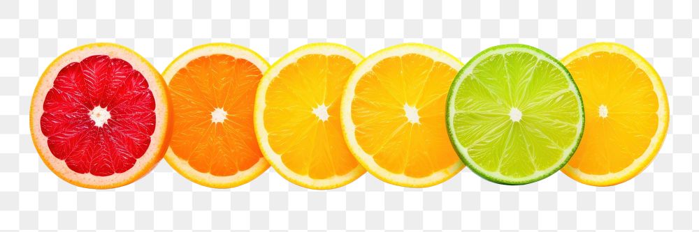 PNG Fruit grapefruit slice lemon. AI generated Image by rawpixel.