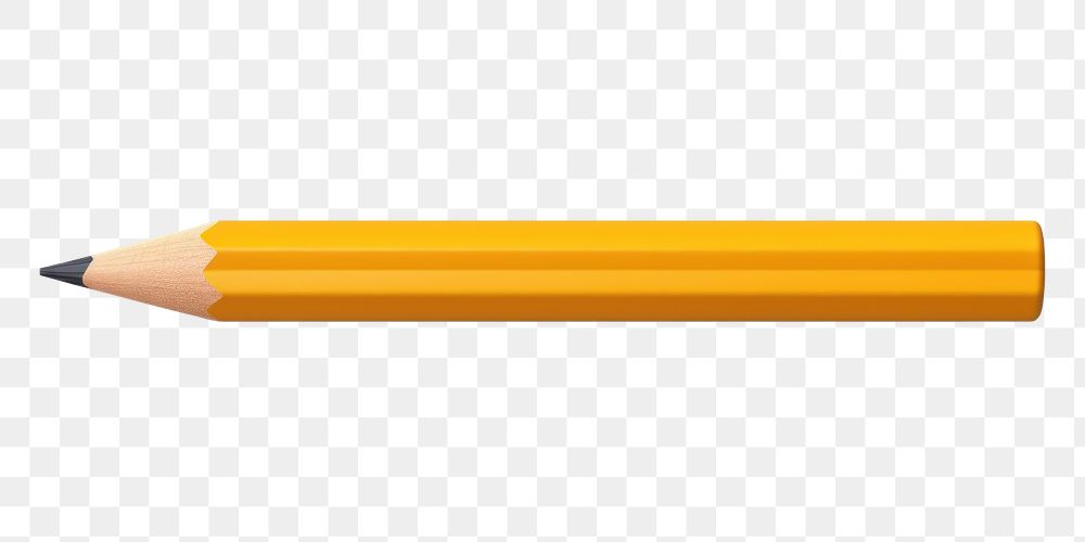 PNG Pencil white background simplicity education.