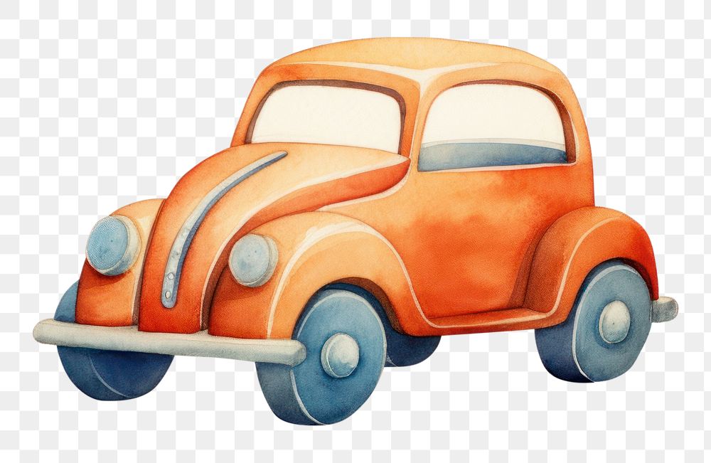 PNG Cute toy car vehicle transportation automobile. AI generated Image by rawpixel.