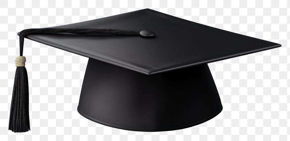 PNG Graduation hat white background intelligence certificate. 