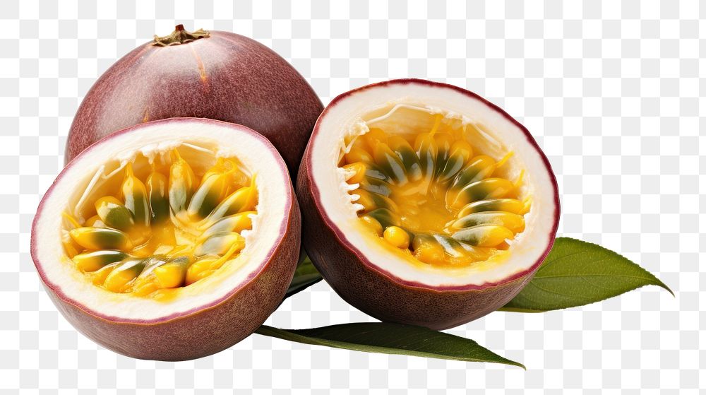 PNG Passionfruit plant food freshness. AI generated Image by rawpixel.