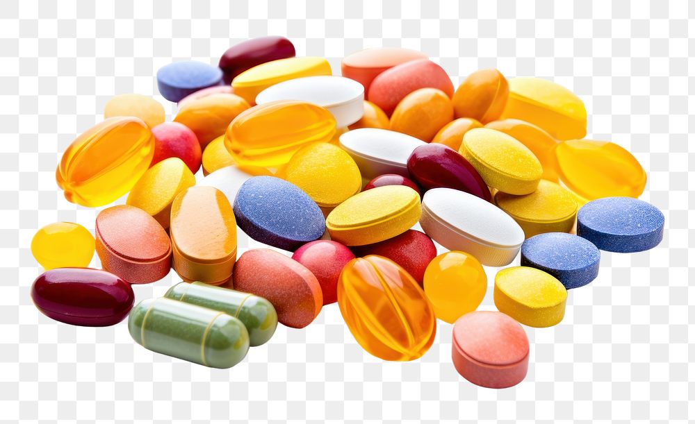 PNG Vitamins vitamin pill antioxidant. AI generated Image by rawpixel.