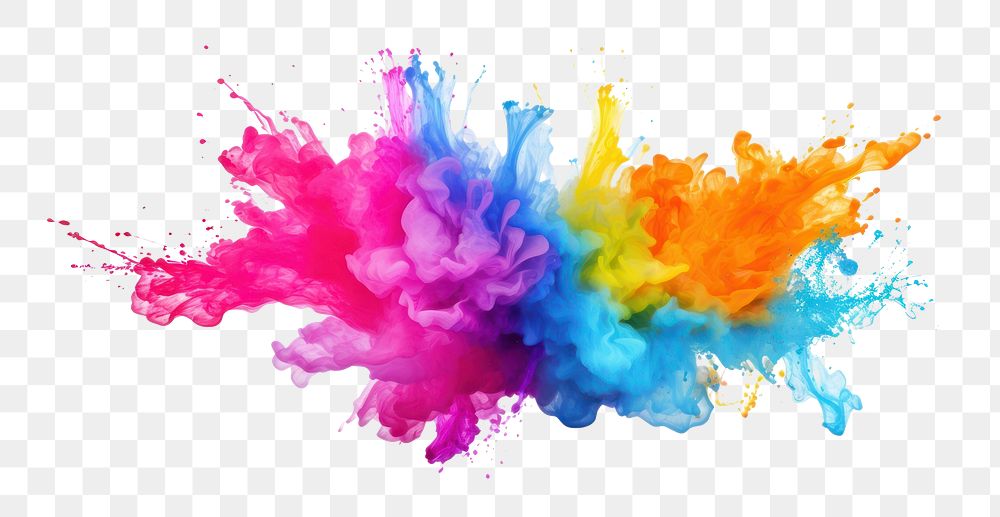 PNG Water color splash backgrounds splattered creativity. AI generated Image by rawpixel.