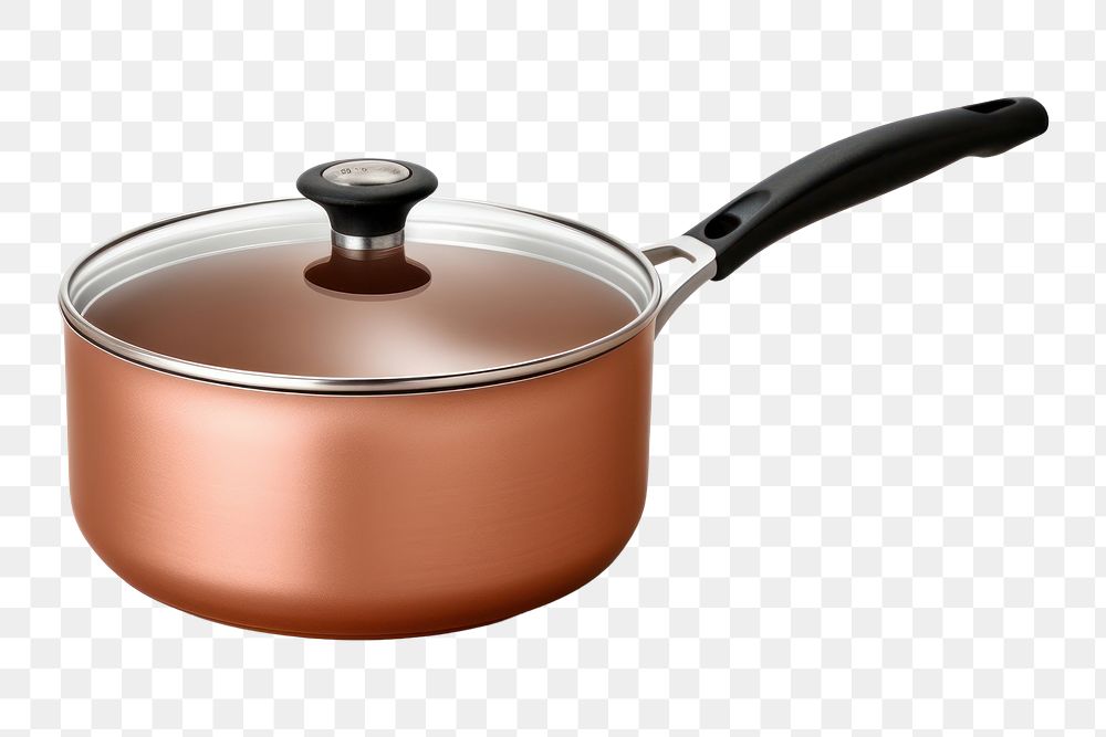 PNG Saucepan white background appliance cookware. 