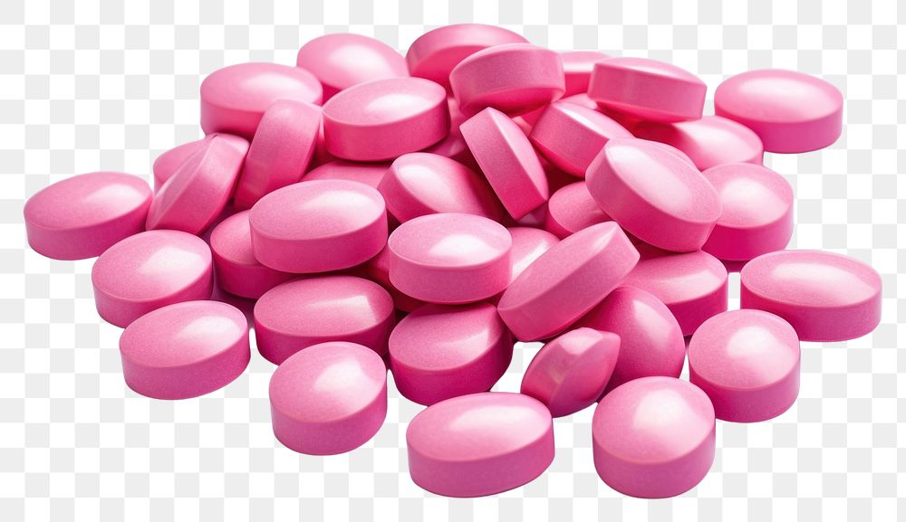 PNG Pill pink white background antioxidant. AI generated Image by rawpixel.