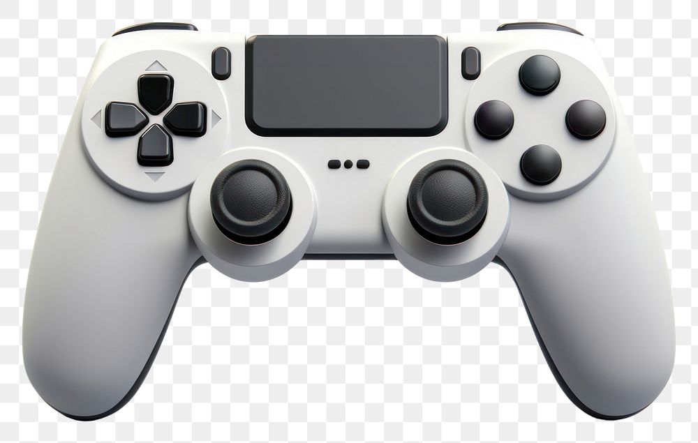 PNG Gaming controller joystick white background electronics. AI generated Image by rawpixel.