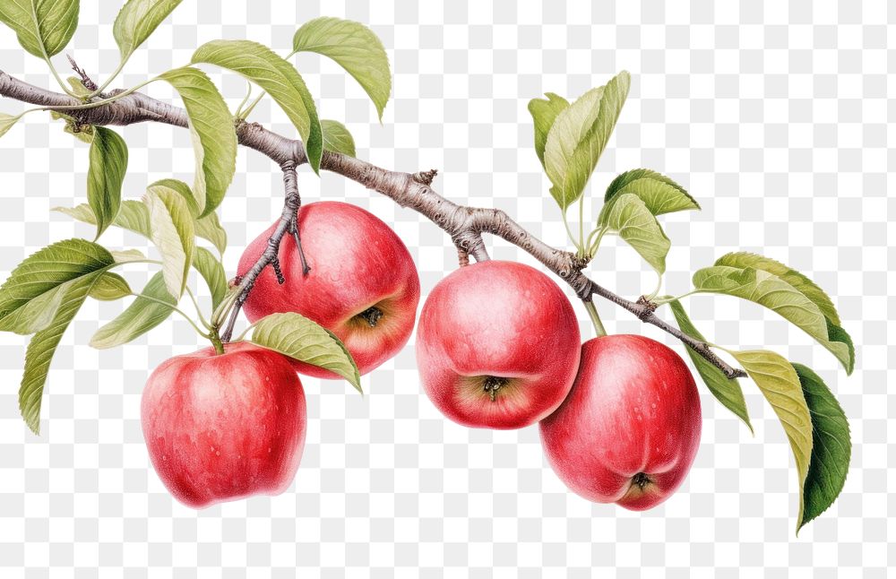 PNG Apple drawing plant fruit