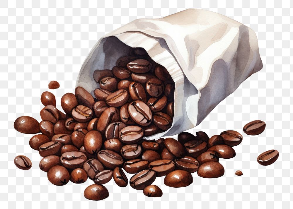 PNG Coffee food white background freshness. AI generated Image by rawpixel.
