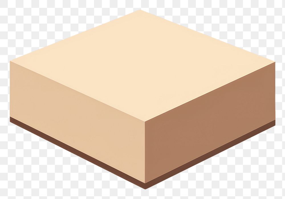 PNG Box cardboard paper simplicity.