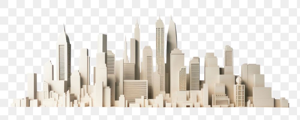 PNG Cityscape architecture skyscraper metropolis. AI generated Image by rawpixel.