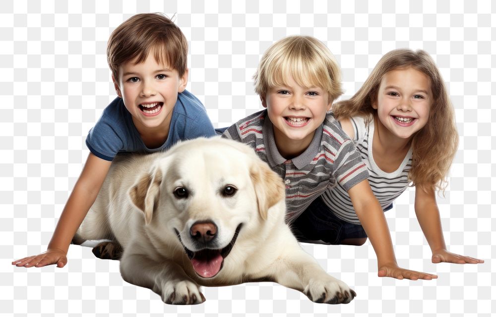 PNG Children mammal animal dog. AI generated Image by rawpixel.