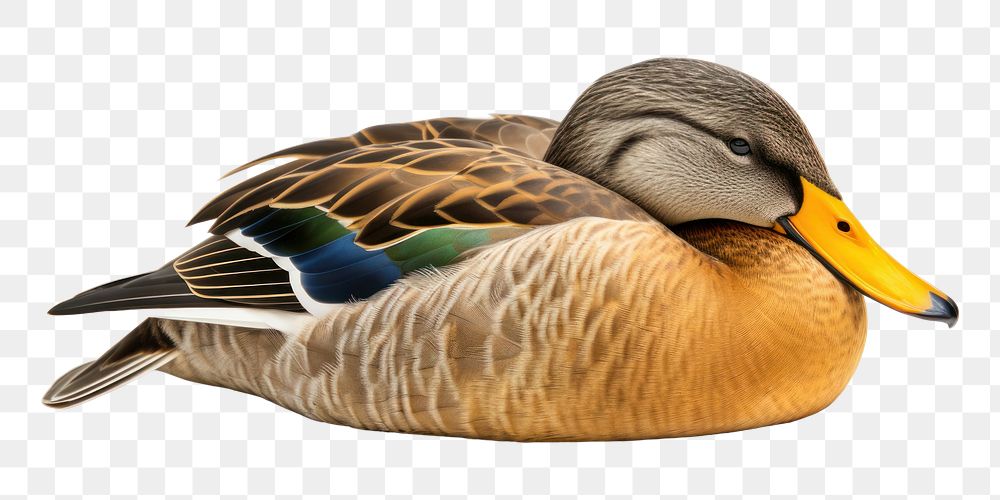 PNG  Mallard duck mallard animal bird. AI generated Image by rawpixel.