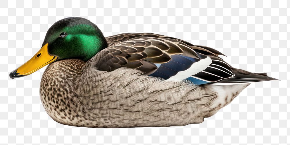 PNG  Mallard green duck mallard animal bird. AI generated Image by rawpixel.