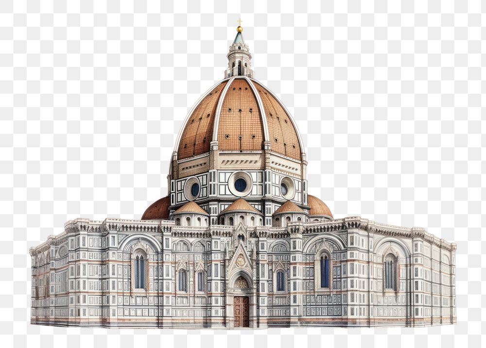 PNG Florence Cathedral architecture cathedral | Premium PNG - rawpixel
