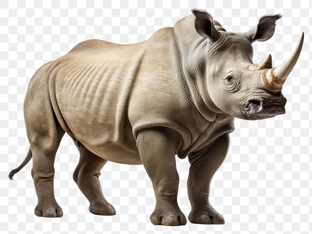 PNG Rhino wildlife animal mammal. | Free PNG - rawpixel