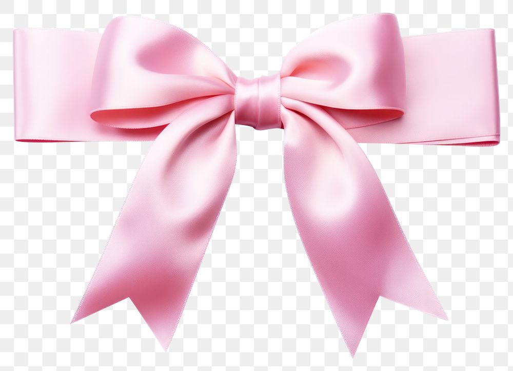 PNG Ribbon bow white background celebration