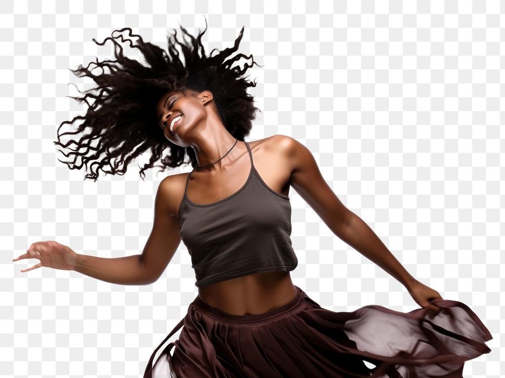 PNG Party dancing adult woman. AI generated Image by rawpixel.