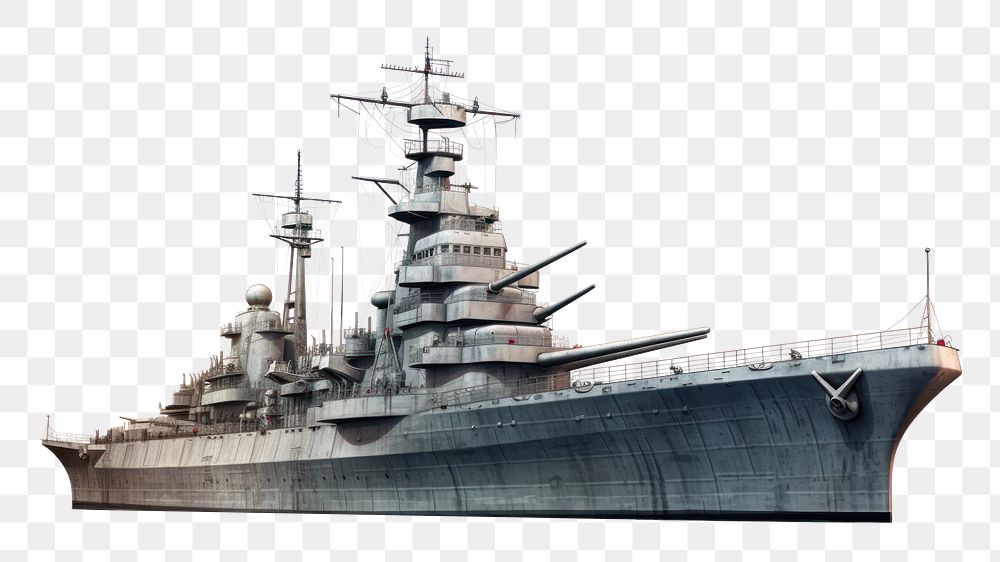 PNG Battle ship architecture battleship watercraft. AI generated Image by rawpixel.