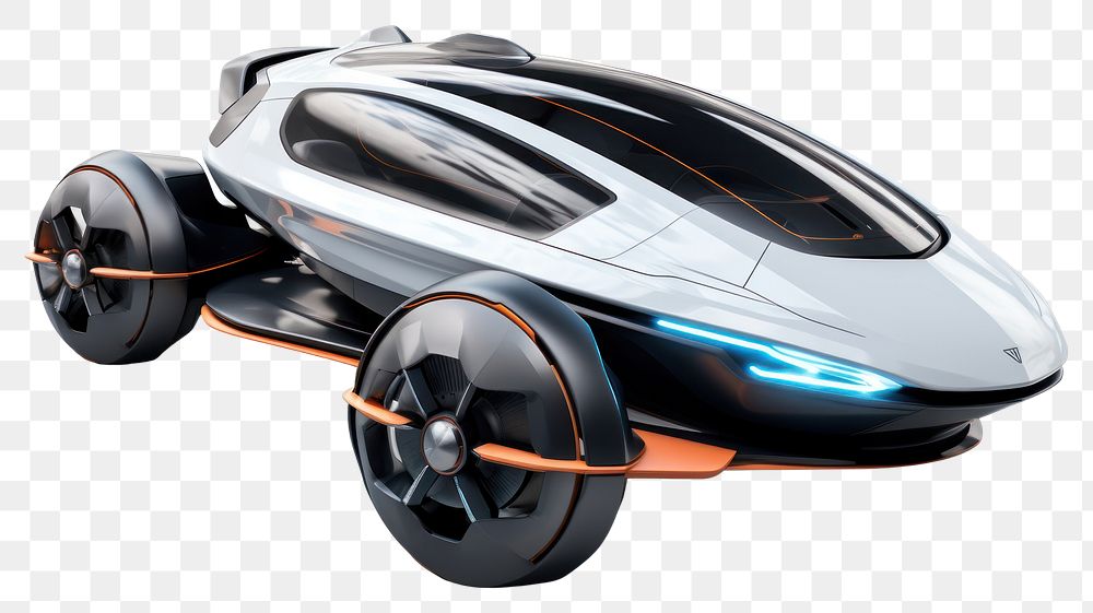 PNG Hi-tech Future Car wheel car vehicle. AI generated Image by rawpixel.