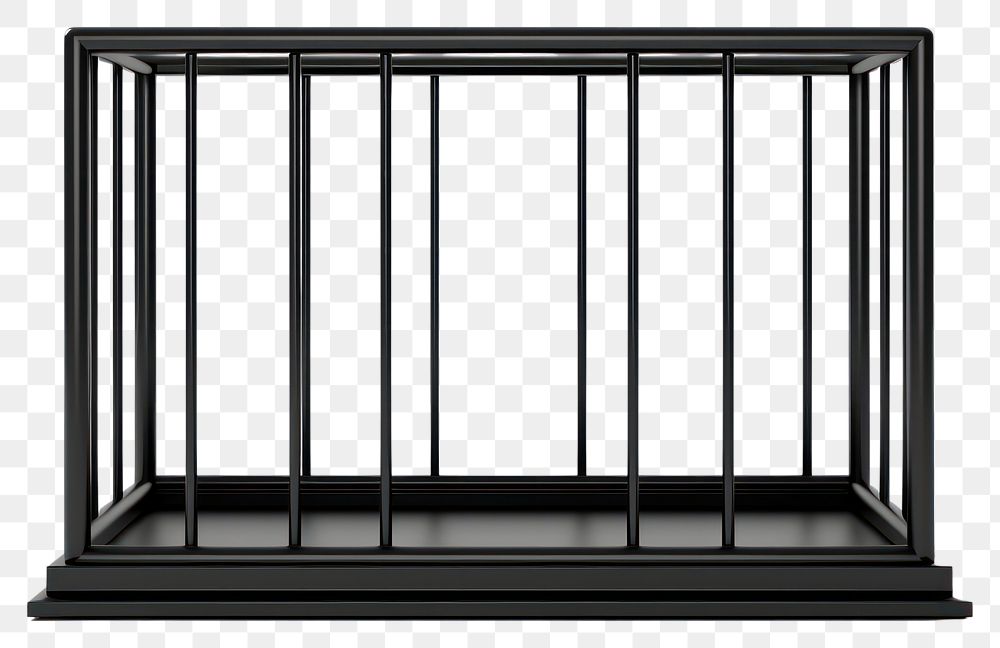 PNG Rectangle shape cage gate white background architecture