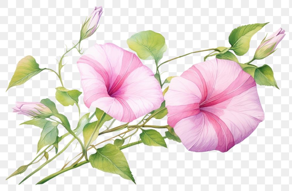 PNG Hibiscus flower plant rose. AI generated Image by rawpixel.