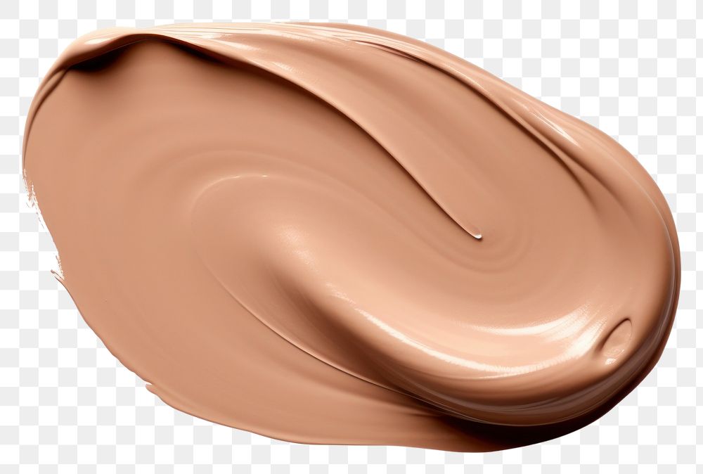 PNG Foundation makeup product white background cosmetics chocolate. AI generated Image by rawpixel.