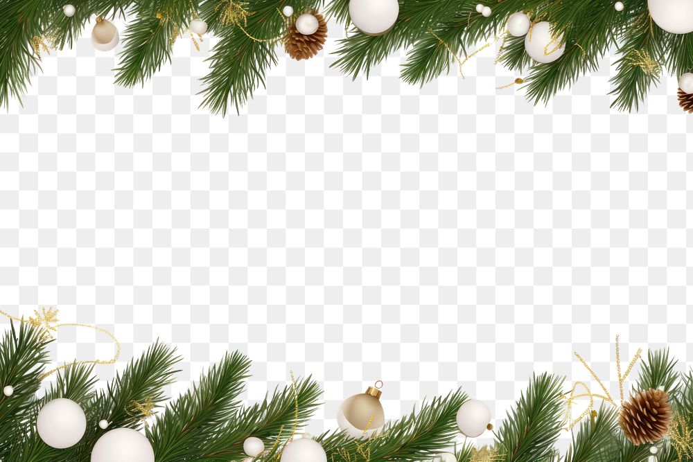 PNG Christmas tree branches christmas backgrounds holiday