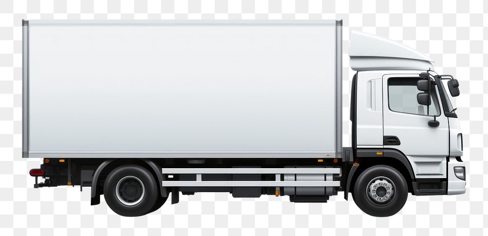 PNG White shipping truck vehicle | Premium PNG - rawpixel