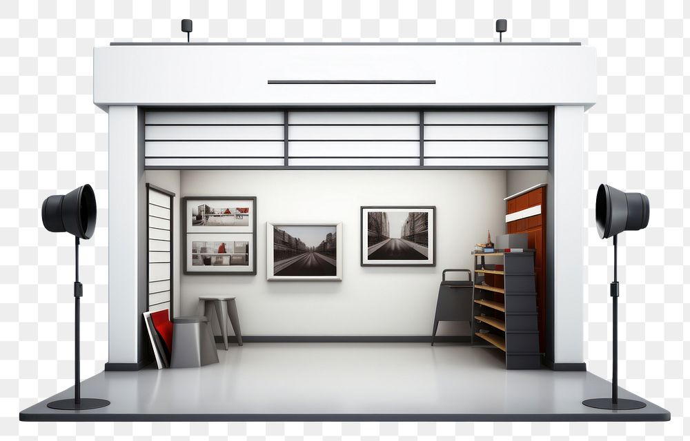 PNG Photo studio white background architecture electronics. AI generated Image by rawpixel.