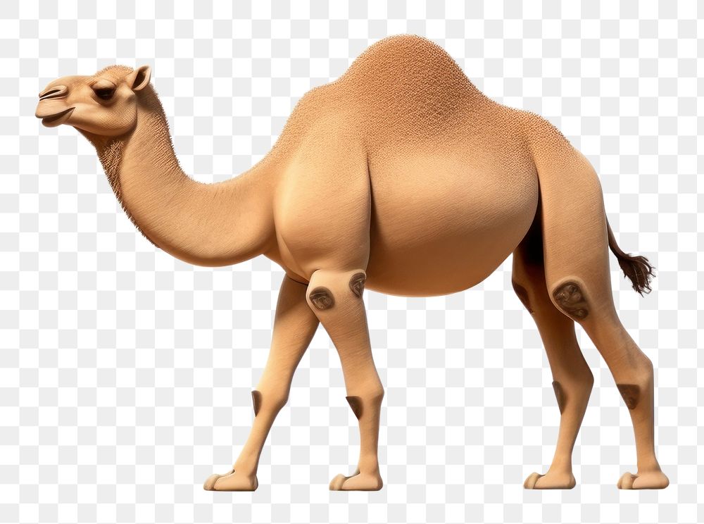 PNG Camel mammal animal sand. AI generated Image by rawpixel.