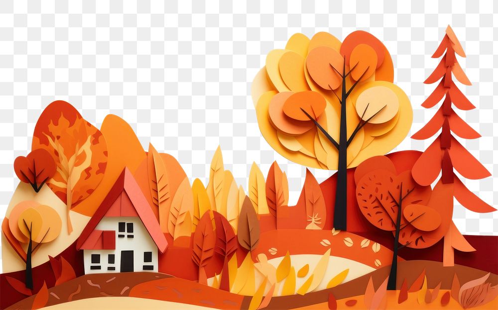 PNG Autumn vacation art creativity medication. AI generated Image by rawpixel.