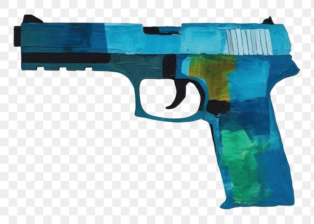 PNG Gun handgun weapon art. AI generated Image by rawpixel.
