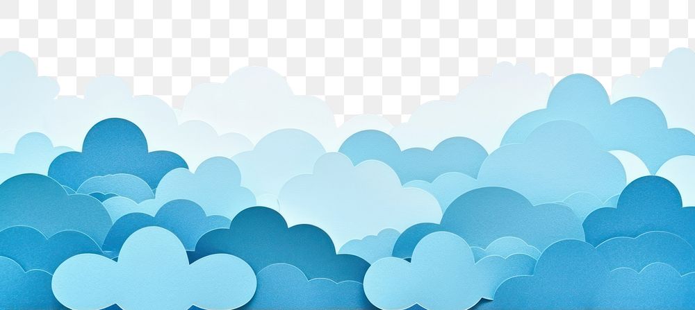PNG Blue sky backgrounds nature paper. AI generated Image by rawpixel.