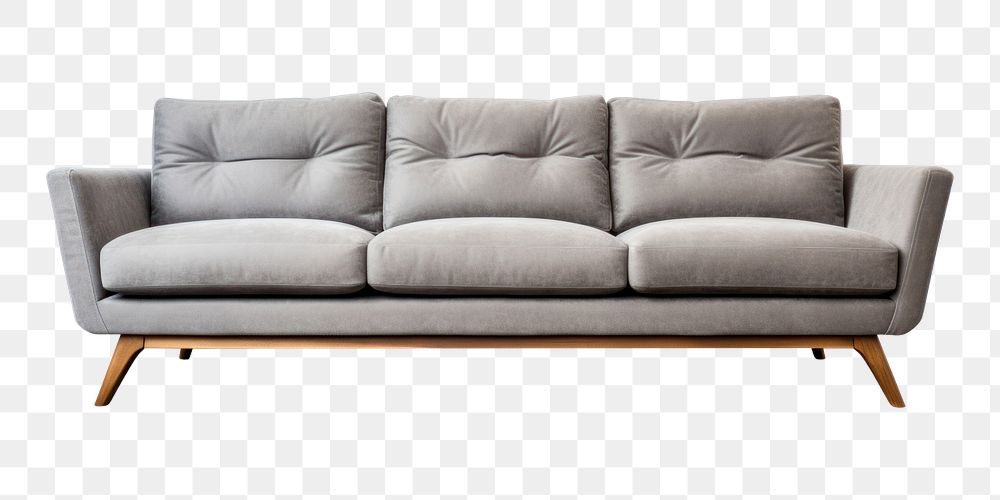 PNG Sofa furniture cushion pillow. AI generated Image by rawpixel.