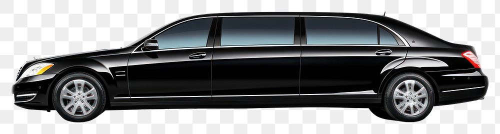 PNG Limousine car vehicle wheel white background. AI generated Image by rawpixel.