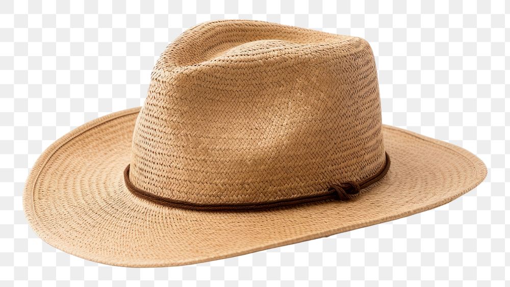 PNG Hat white background straw hat headwear. 