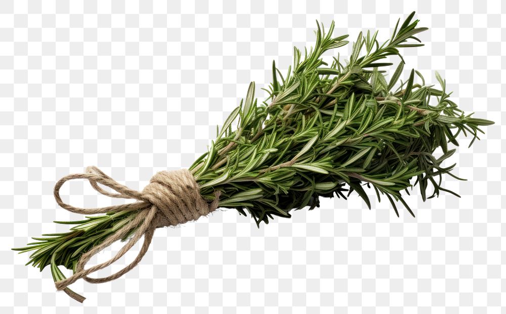 PNG Rosemary bunch plant herbs ingredient. 